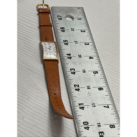 Bailey Banks & Biddle Art Deco Vintage Quartz Watch Needs Battery main image 8